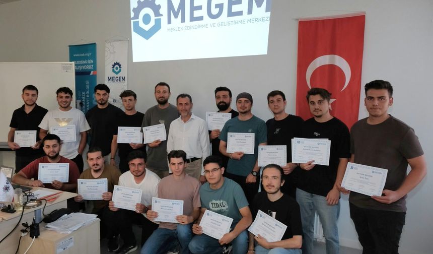 MEGEM'de 50. Dönem Mezuniyet Heyecanı