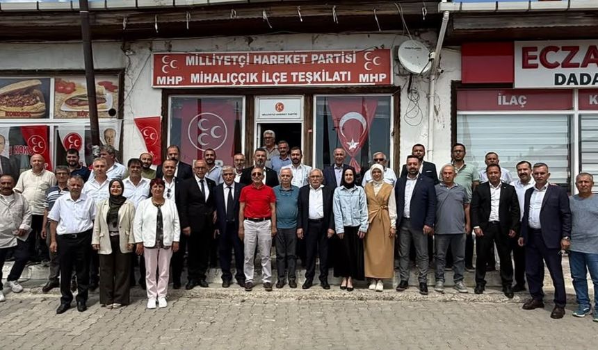 MHP Mihalıççık'ta 15. Kongre Heyecanı