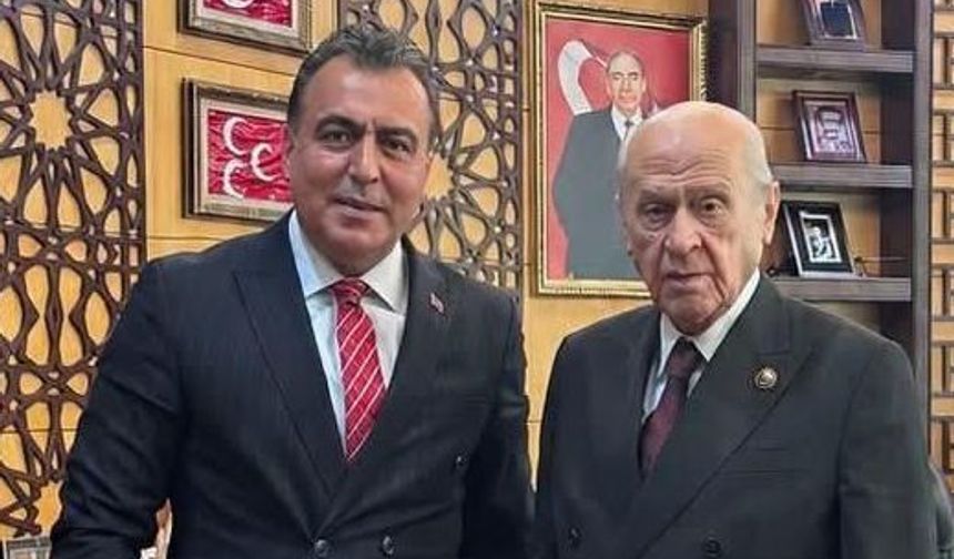 Ayhan Sezer, MHP Lideri Bahçeli'yi Ziyaret Etti
