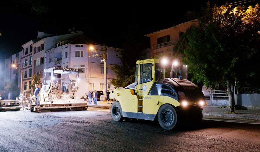 Tepebaşı Bölgesinde İki Önemli Cadde Daha Yenilendi