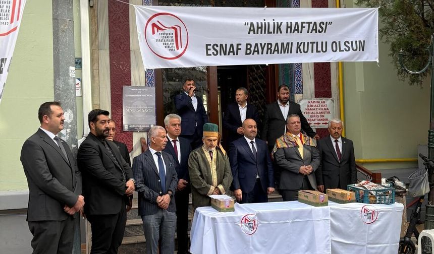 Ahilik Haftası Çarşı Camii’nde Dualarla Kutlandı