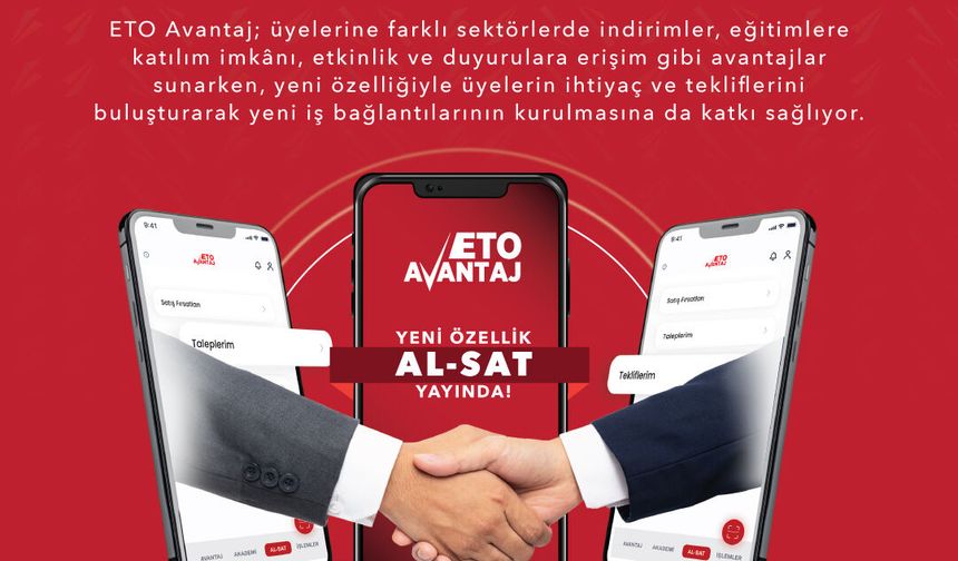 Eto Avantaj İle Üyeler Artık Ticarette De Avantajlı