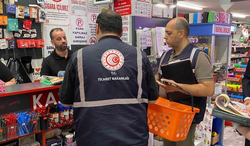 Eskişehir'de okul öncesi kırtasiye sektöründe denetimler sıklaştırıldı