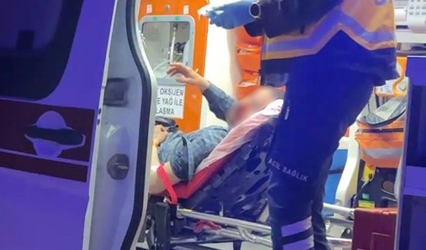 Kadının çığlık atması üzerine, vatandaşlar şahsı etkisiz hale getirildi
