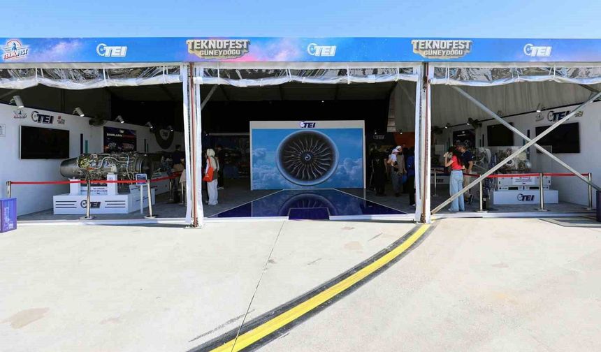TEI, millî havacılık motorlarıyla TEKNOFEST Güneydoğu Şanlıurfa'da