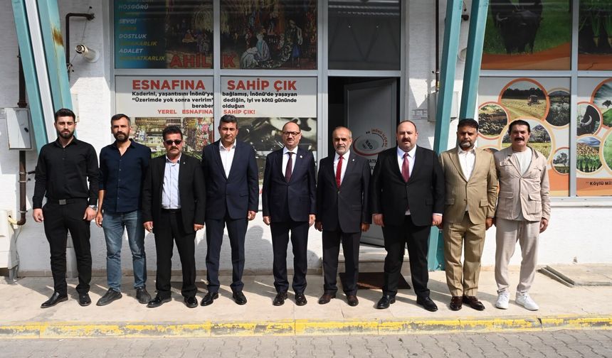 Türkiye Yüzyılı Buluşmaları Kapsamında İnönü’de Ziyaret ve Temaslar Gerçekleştirildi