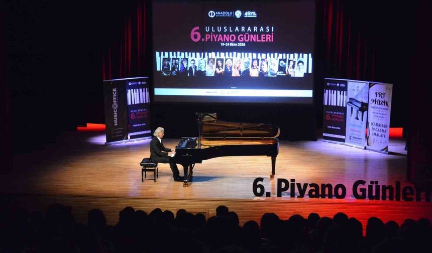 6. Uluslararası Piyano Günleri'nde Sebastiano Brusco'dan 'Liebestraum' resitali