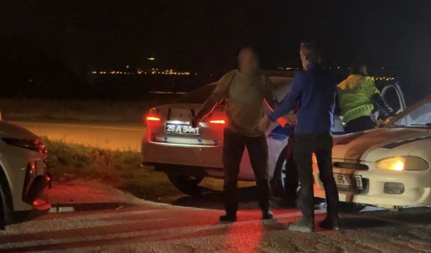 Alkollü yakalanan sürücünün arkadaşı: 'Bu şoför salak, ben size yakalanmam'