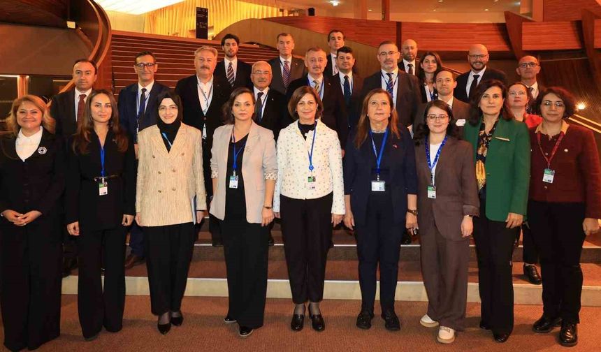 Başkan Ünlüce Avrupa Konseyi Kongresi'nde
