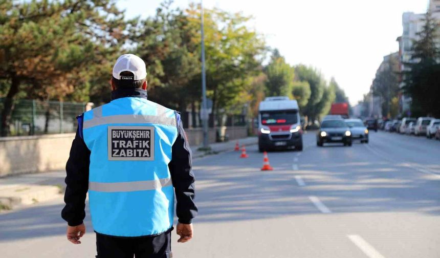 Eskişehir'de minibüslere ortak denetim