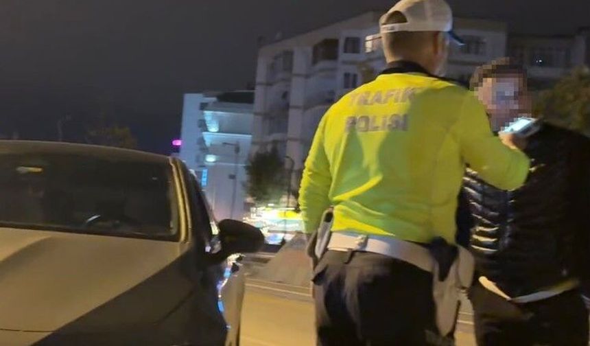 Kontrollerde 0.61 promil alkollü çıkan sürücü: 'Ben de bir şey yok ki belki araba da parfüm kokuyordu'