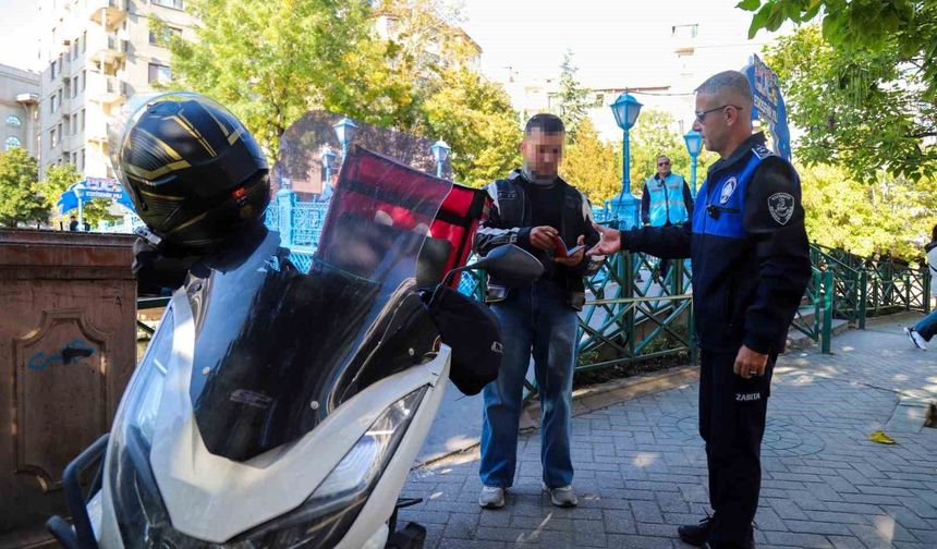 Yaya güvenliğini tehlikeye atan sürücülere ceza
