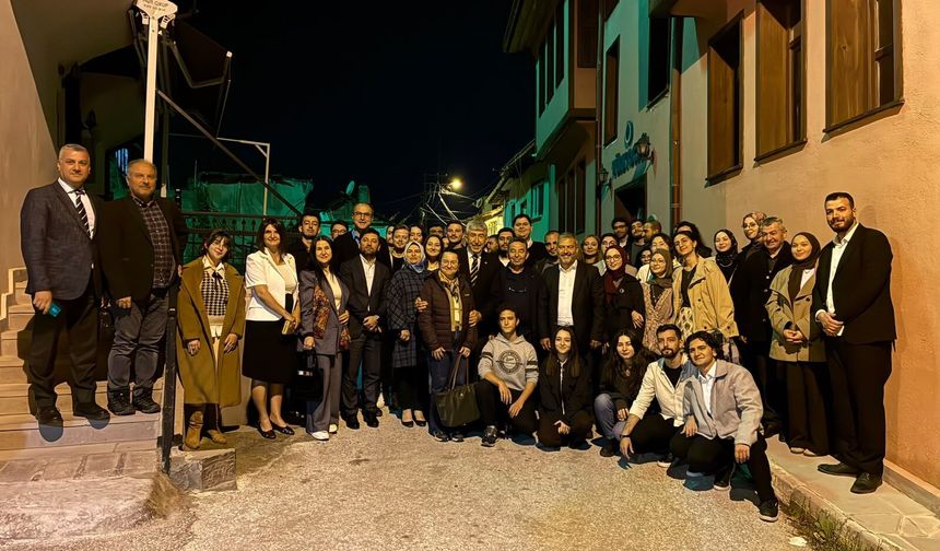 Türk Ocağı, Anadolu Üniversitesi Rektörü Adıgüzel 'i Ağırladı