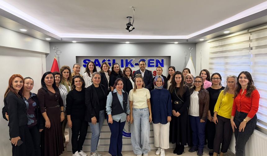 Eskişehir Sağlık-Sen Kadınlar Komisyonunda Bayrak Değişimi