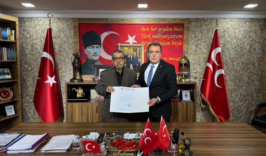 MHP Eskişehir’de Suat Baraş’a Danışmanlık Görevi
