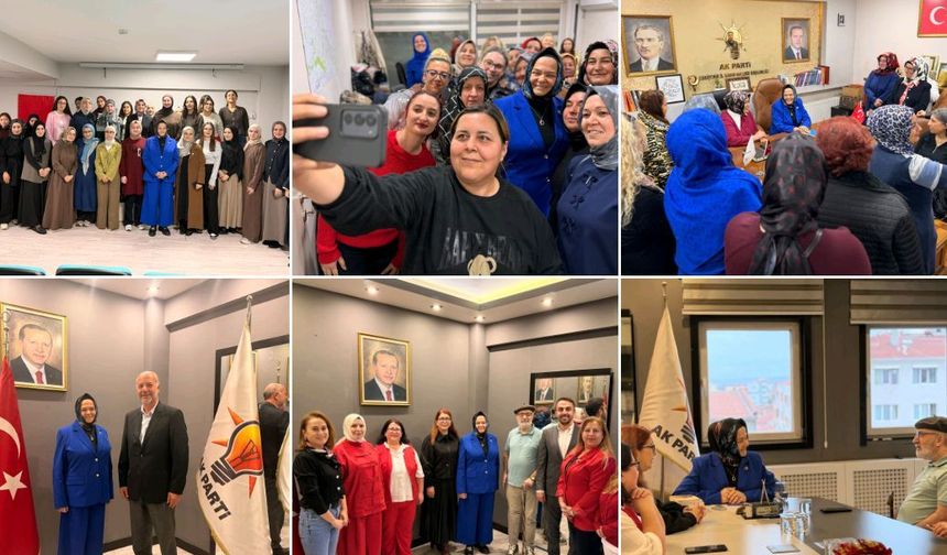 Ayşen Gürcan, AK Parti İl Binasında STK Temsilcileri ve Vatandaşlarla Biraraya Geldi