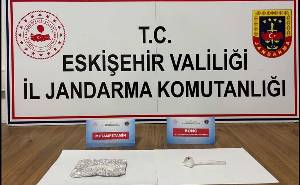 İstanbul’dan Eskişehir’e getirilen 11 gram metamfetamin ele geçirildi