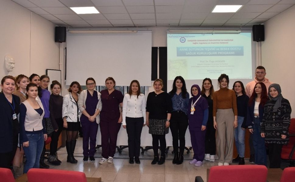 ESOGÜ Hastanesi'nde 'Bebek Dostu Hastane Eğitimi' verildi