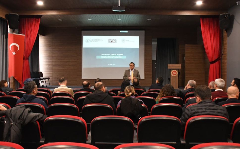 'Haberimiz Olsun Projesi' kapsamında toplantı yapıldı