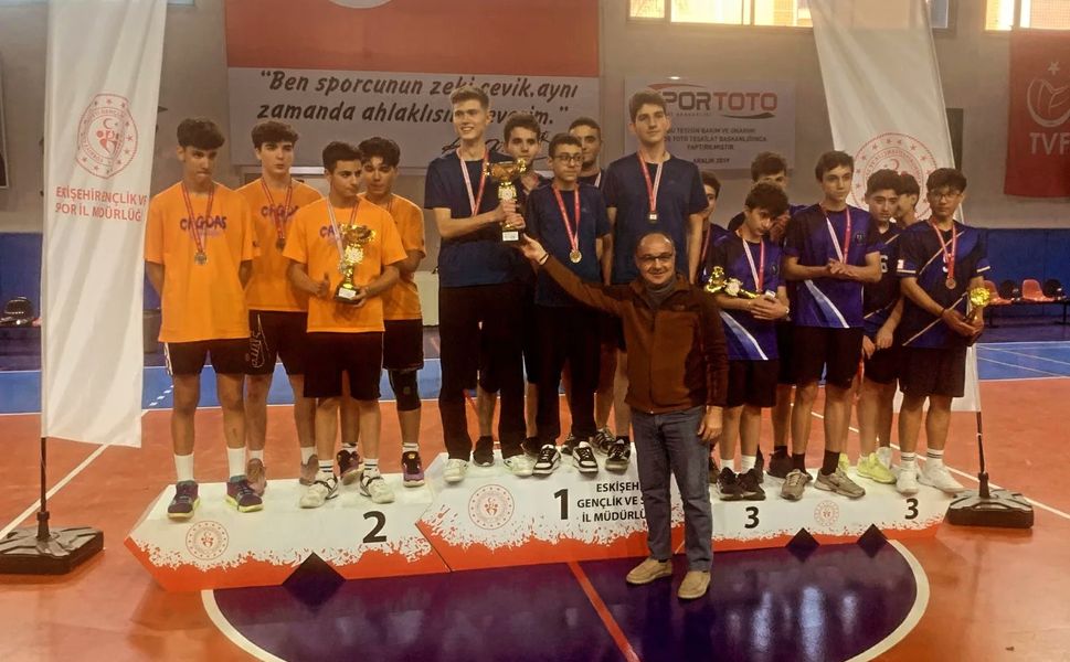 Okul Sporları Gençler İl Birinciliği müsabakaları sona erdi