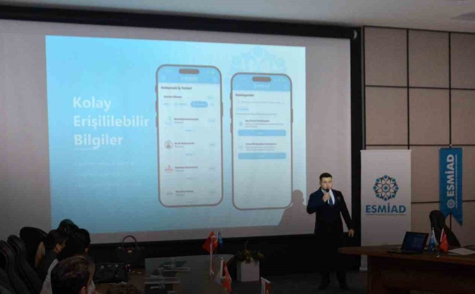 ESMİAD mobil uygulamasını lansmanla tanıtıldı