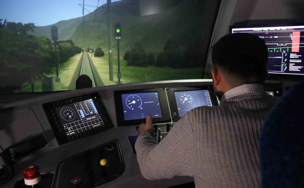 Geleceğin makinistleri bu merkezde yetişiyor