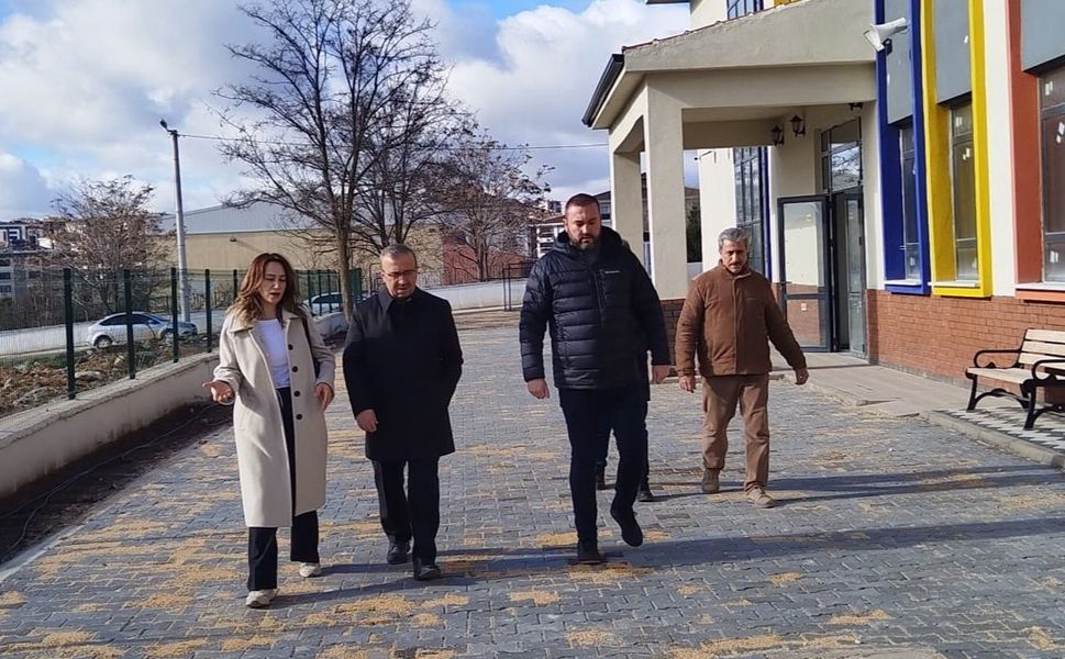 İl Millî Eğitim Müdürü Sinan Aydın'dan eğitim yatırımlarına yerinde inceleme