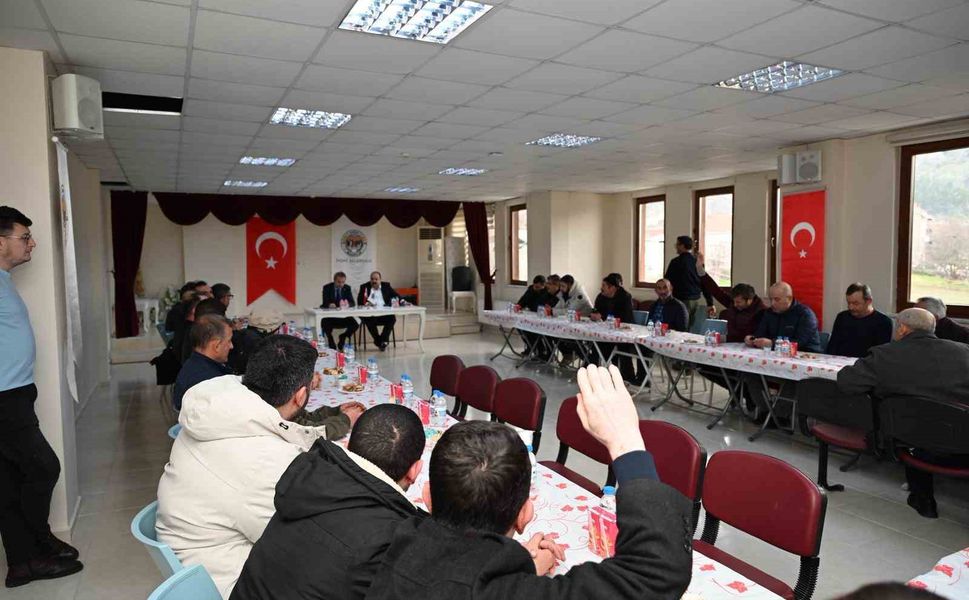 İnönü'de tarım ve sulama odaklı istişare toplantısı gerçekleştirildi