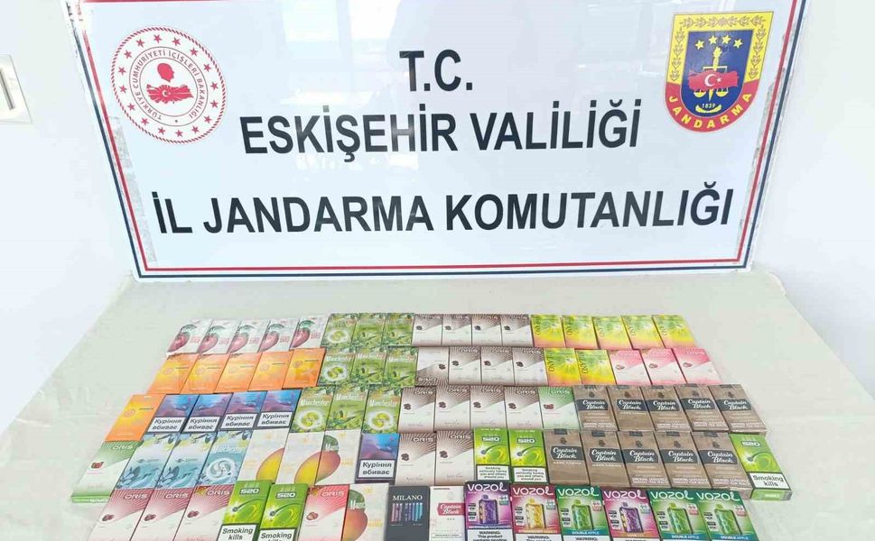 Jandarmadan kaçak sigara operasyonu
