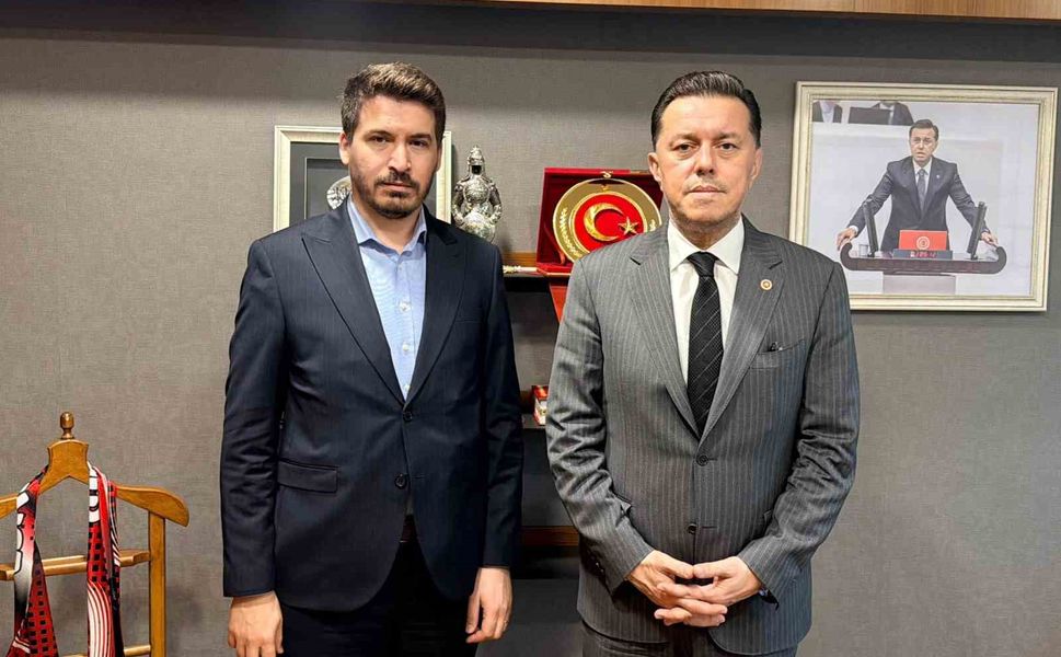 Milletvekili Hatipoğlu, AK Parti Odunpazarı Başkanı Bandırma'yı TBMM'nde ağırladı