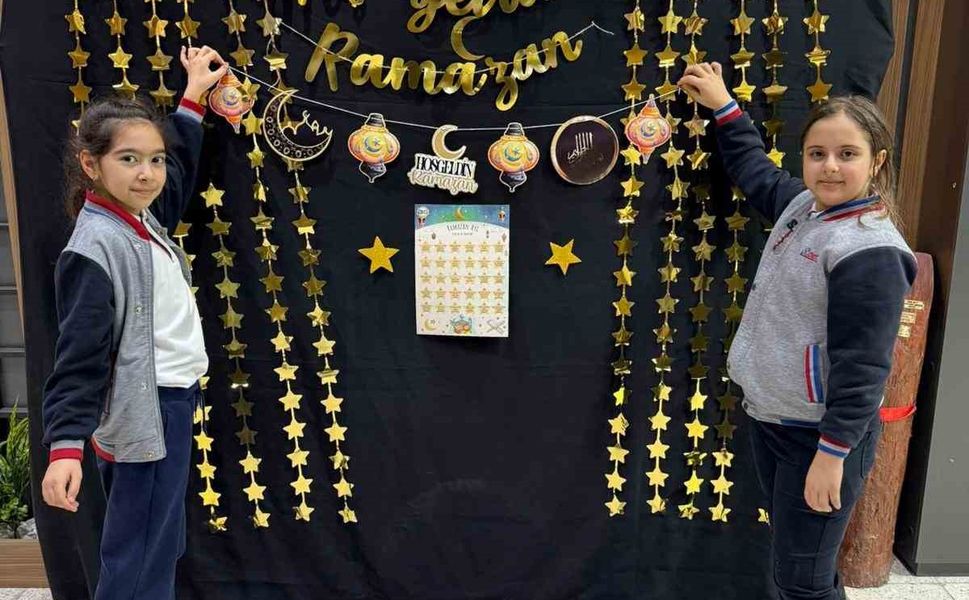 Miniklerin okulda Ramazan hazırlığı