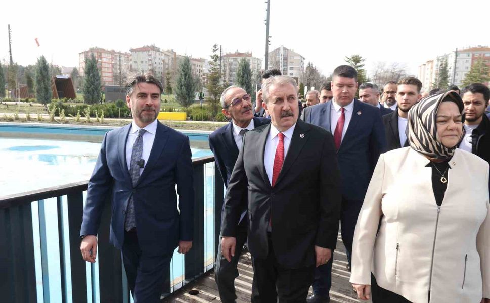 Recep Tayyip Erdoğan Millet Bahçesi'nin yeniden düzenlenmiş hali göz doldurdu