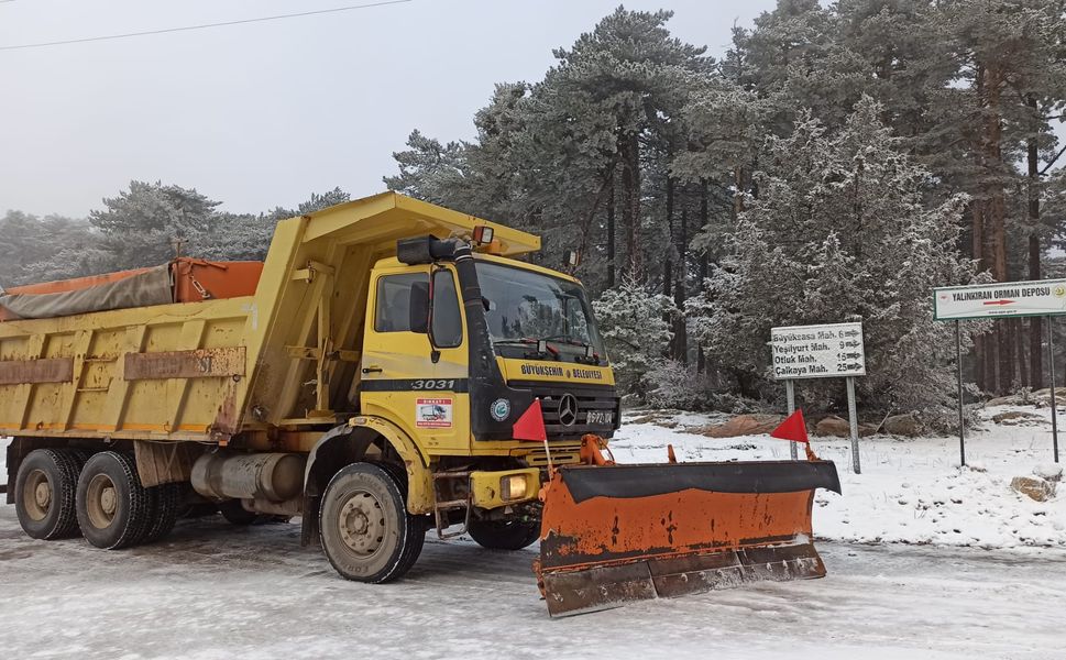 Mihalıççık’ta  Kışa  Karşı  Güçlü Önlem
