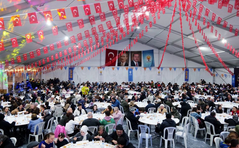 AK Parti Dede Korkut Parkı'nda iftar çadırı kuracak