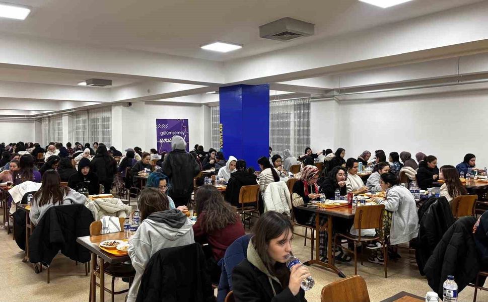 Bala Hatun Yurdu'nda iftar bereketi