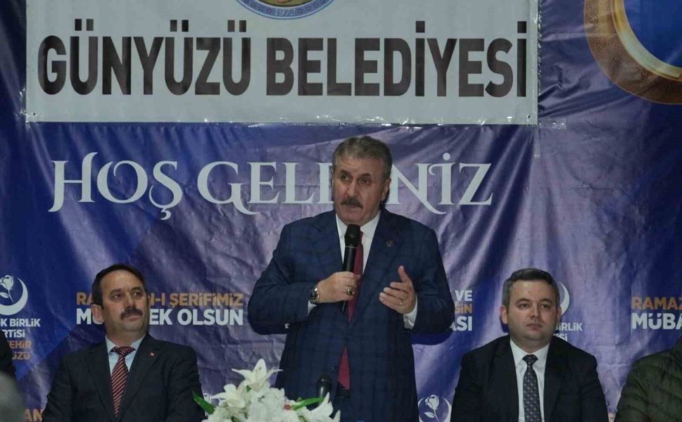BBP Genel Başkanı Destici: 'Türkiye güçlü olmak zorunda'