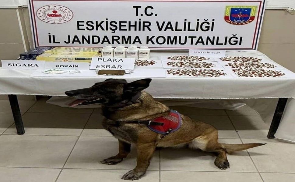 Belçika'dan gelen uyuşturucuyu Afyonkarahisar'a götüren zehir tacirleri Eskişehir'de yakalandı
