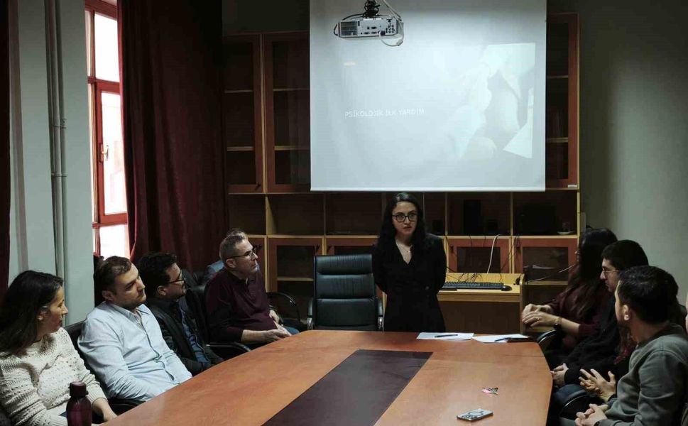 Denetimli Serbestlik personeline 'Psikolojik İlk Yardım' eğitimi