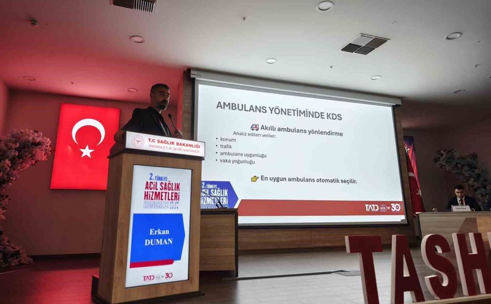 Eskişehirli acil sağlık ekibi Türkiye kongresine damga vurdu