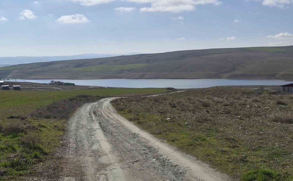 Keskin Barajı'nın su seviyesindeki azalış endişelendiriyor