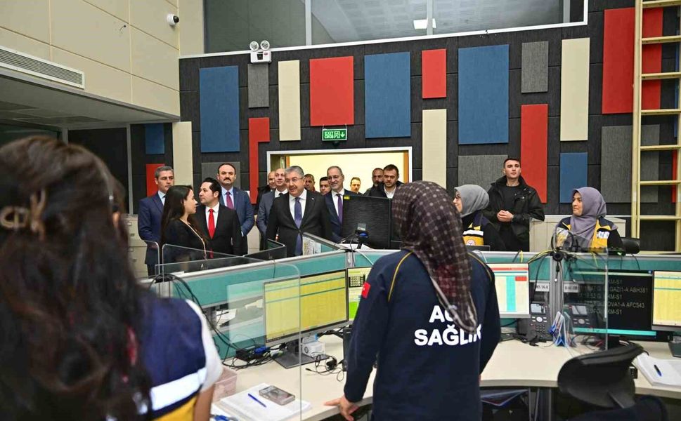 Vali Yılmaz, güvenlik ve acil durum faaliyetlerini inceledi