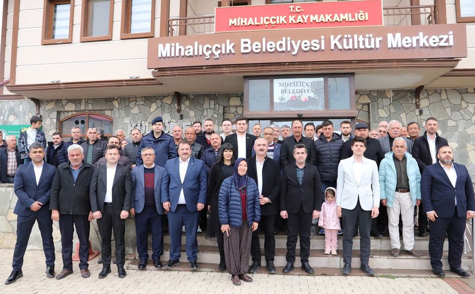 Mihalıççık'ta Bayramlaşma Merasimi