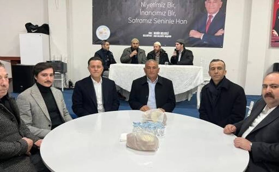 Han İlçesinde Bereket Sofrasında Buluştular