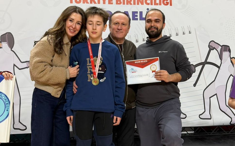 Yusuf Emir Tuç U-12 de Türkiye Şampiyonu oldu