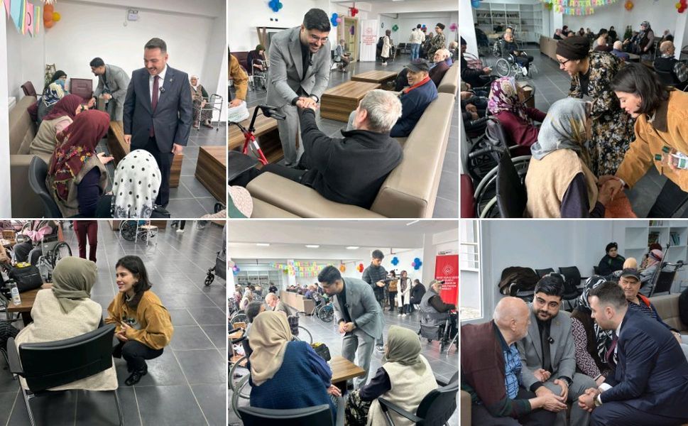 ESMİAD'tan  Anlamlı Bayram Ziyareti:Vefa Sadece Sözde Değil Sahada Yaşanır