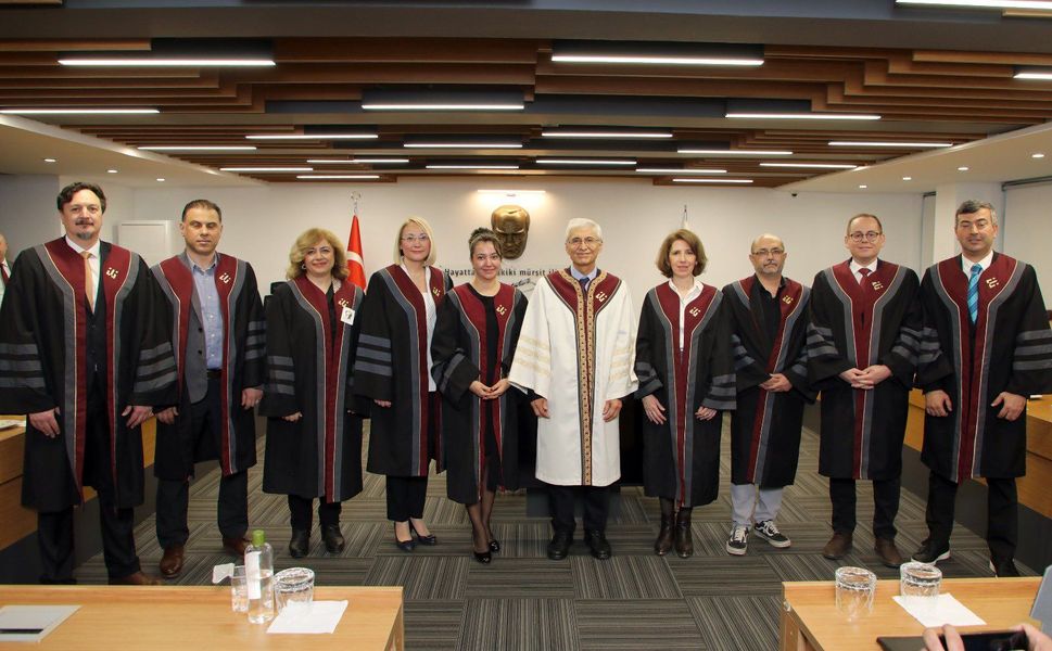 ESTÜ'de Profesörlük Berat Takdimi Töreni