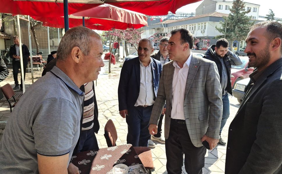 MHP Eskişehir İl Başkanı Ayhan Sezer 'den  Alpu'ya Ziyaret
