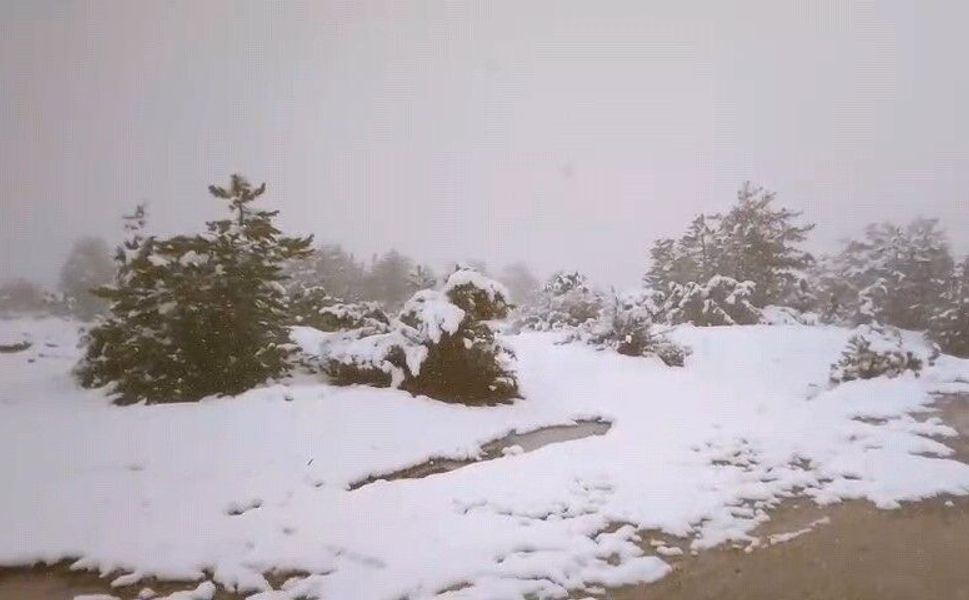 Baharı beklerken kar geldi