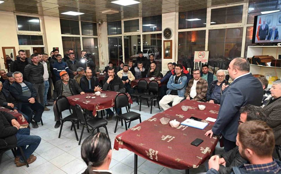 Başkan Hamamcı mahalle ziyaretlerine devam ediyor