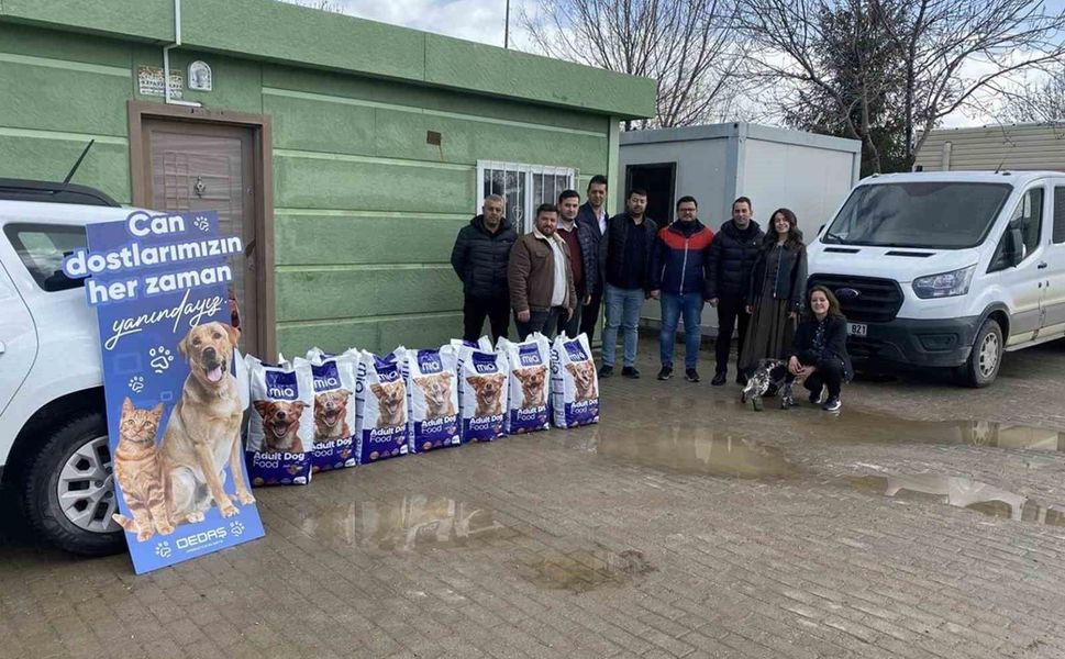 Beş yılda beş ilde 30 tonun üzerinde mama bağışı yapıldı